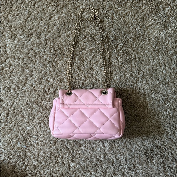 Pink Quilted Chain Shoulder Bag (Childrens size) - Picture 3 of 7